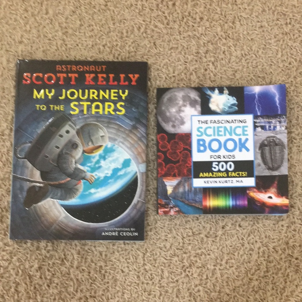 Scott Kelly My Journey to the Stars & Science Book for Kids Bundle